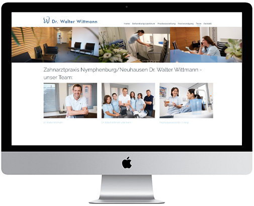 WordPress Webdesign für Ärzte und Zahnärzte